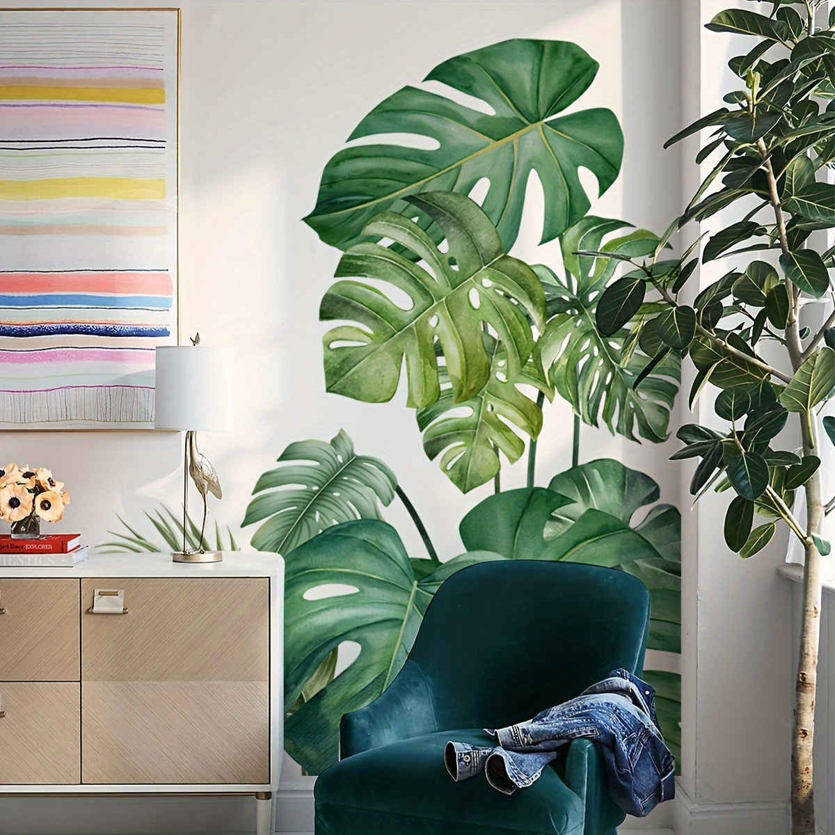 2 adet Set Büyük Boy Yeşil Bit - Monstera Thai Constellation incelemesi ve fiyatı