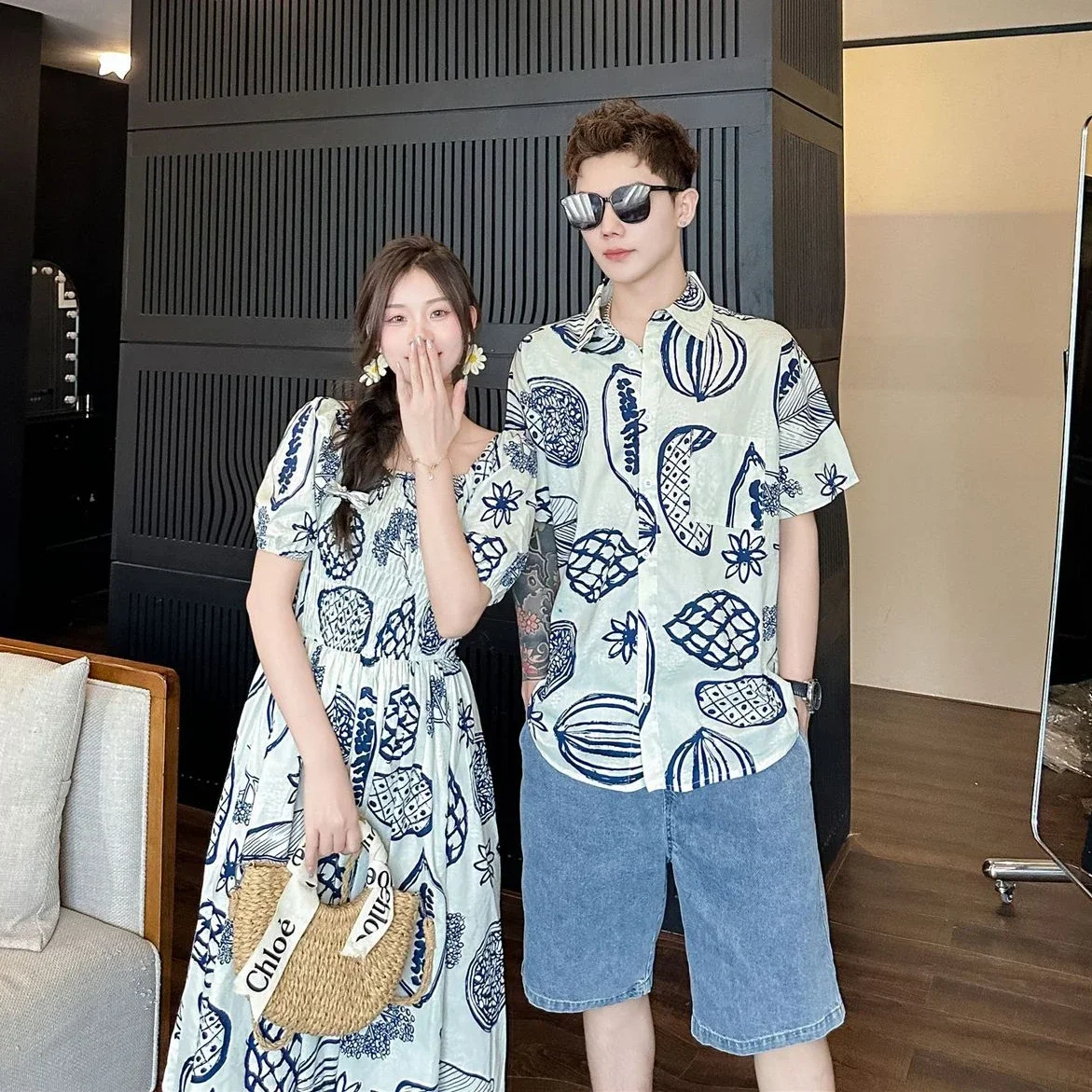 Kadın önlük elbiseler kore kar - Plant Parent Shirt incelemesi ve fiyatı