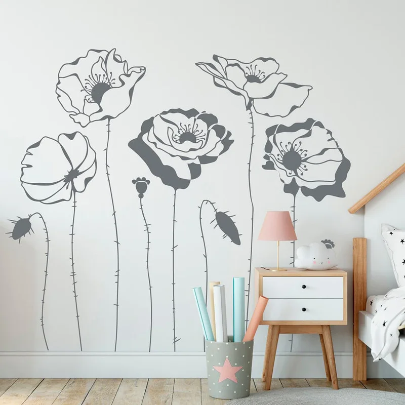 Poppys çiçek duvar çıkartmalar - Monstera Thai Constellation incelemesi ve fiyatı
