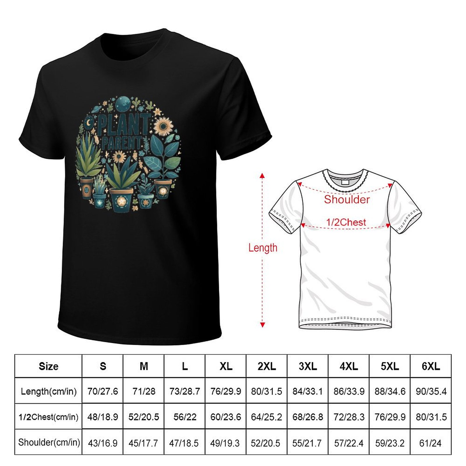 Bitki temalı baskılı günlük ti - Plant Parent Shirt incelemesi ve fiyatı